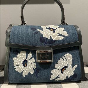 Katy Embellished Denim Medium
Top-handle Bag